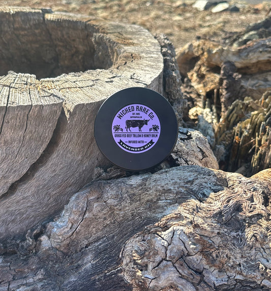 Grass-Fed Beef Tallow & Honey Balm